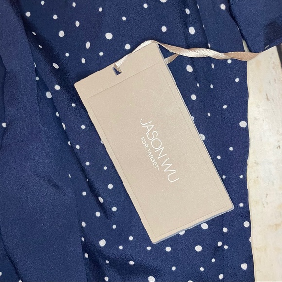 Jason Wu for Target Polka Dot Button Up Blouse NWT - Picture 5 of 12